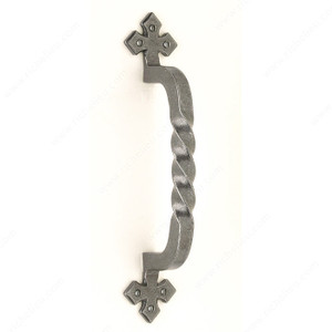 Door Pull LD8011/8071, Finish Satin Steel, Length - Overall Dimensions 11 in Door Pull LD8011/8071, Finish Satin Steel, Length - Overall Dimensions 11 in