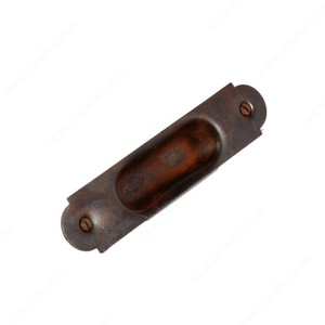 Pocket Door Flush Pull LD8580, Finish Rust Pocket Door Flush Pull LD8580, Finish Rust