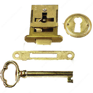 Classic Key Lock, Application Left Hand Cabinet Door Classic Key Lock, Application Left Hand Cabinet Door
