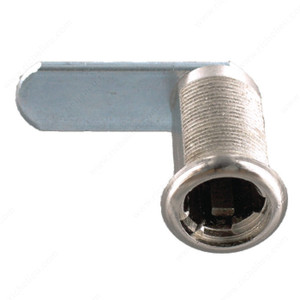 Cam Lock with Removable Disc Tumbler Core - Lock Body, Cams 1 in, Length 1 1/8 in Cam Lock with Removable Disc Tumbler Core - Lock Body, Cams 1 in, Length 1 1/8 in