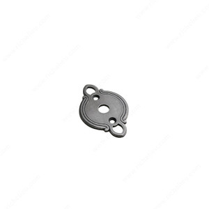 Rosette LR6015/6016, Finish Satin Steel Rosette LR6015/6016, Finish Satin Steel