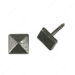 Cabochon Screw LX3711/3712, Finish Satin Steel, Width - Overall Dimensions 1 in Cabochon Screw LX3711/3712, Finish Satin Steel, Width - Overall Dimensions 1 in