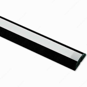 Infinex Extrusion, Five unique profiles to choose from, Finish Black, Installation Surface, Shape Curve, Height 13 mm