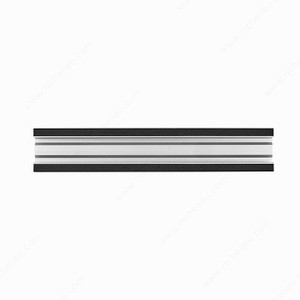 Infinex Extrusion, Five unique profiles to choose from, Finish Black, Installation Surface, Shape Square, Height 12 mm