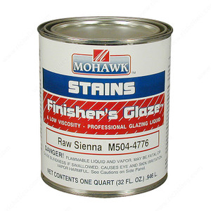 Finisher's Glaze Glazing Stain, Volume 32 oz, Finish White Finisher's Glaze Glazing Stain, Volume 32 oz, Finish White