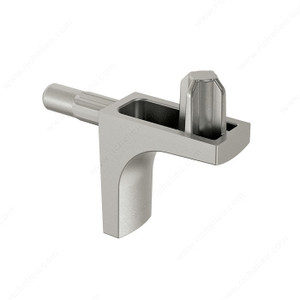 K Line Metal Shelf Pin with Retainer, Drilling Diameter 3 mm, Load Capacity per Shelf 65 kg, Projection - Overall Dimensions 13.3 mm K Line Metal Shelf Pin with Retainer, Drilling Diameter 3 mm, Load Capacity per Shelf 65 kg, Projection - Overall Dimensions 13.3 mm