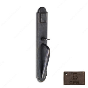 Deadbolt Handle Entry, Knob K3, 2.75 - Montana, Finish Copper Bronze