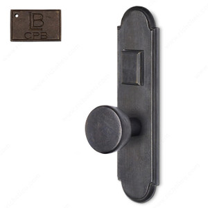 Left Mortise Escutcheon Entry, Knob K2/K2, 2.75 - Montana, Finish Copper Bronze