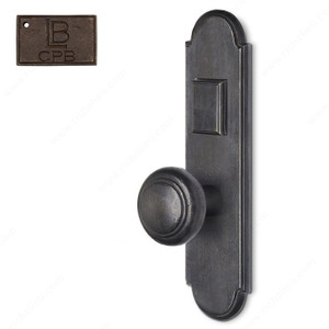 Left Mortise Escutcheon Entry, Knob K3/K3, 2.75 - Montana, Finish Copper Bronze