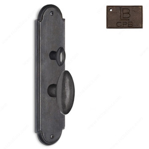 Right Hand Reverse Mortise Escutcheon Entry, Knob K1/K1, 2.50 - Montana, Finish Copper Bronze Right Hand Reverse Mortise Escutcheon Entry, Knob K1/K1, 2.50 - Montana, Finish Copper Bronze