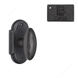 Rosette Full Dummy Set, Knob K1 - Montana, Finish Dark Bronze Rosette Full Dummy Set, Knob K1 - Montana, Finish Dark Bronze