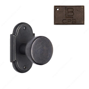 Rosette Full Dummy Set, Knob K2 - Montana, Finish Copper Bronze Rosette Full Dummy Set, Knob K2 - Montana, Finish Copper Bronze