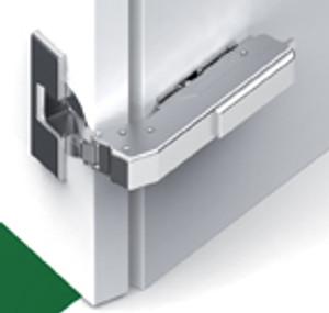 110D Tiomos Self-Close, Blind Corner Hinges, Screw-On, 45, Inset