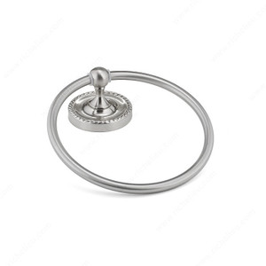 Towel Ring - Cambridge Collection, Finish Brushed Nickel Towel Ring - Cambridge Collection, Finish Brushed Nickel
