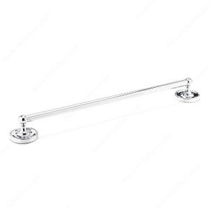 Towel Bar - Cambridge Collection, Length - Overall Dimensions 520 mm, Finish Chrome, Center-to-Center 444 mm Towel Bar - Cambridge Collection, Length - Overall Dimensions 520 mm, Finish Chrome, Center-to-Center 444 mm