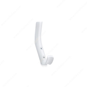 Contemporary Metal Hook - 1143, Finish White, Our Divisions Nystrom PRO-PACK 2 Contemporary Metal Hook - 1143, Finish White, Our Divisions Nystrom PRO-PACK 2