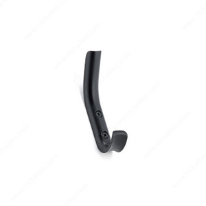 Contemporary Metal Hook - 1143, Finish Black, Our Divisions Nystrom PRO-PACK 2 Contemporary Metal Hook - 1143, Finish Black, Our Divisions Nystrom PRO-PACK 2