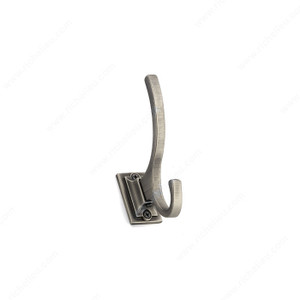 Transitional Metal Hook - 1233, Finish Antique Nickel, Our Divisions Nystrom Transitional Metal Hook - 1233, Finish Antique Nickel, Our Divisions Nystrom