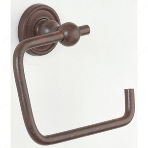 Bath Tissue Holder - Provence Series, Height 5 1/8 in, Finish Rust, Projection - Overall Dimensions 2 1/4 in, Width - Overall Dimensions 5 1/2 in Bath Tissue Holder - Provence Series, Height 5 1/8 in, Finish Rust, Projection - Overall Dimensions 2 1/4 in, Width - Overall Dimensions 5 1/2 in