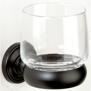 Tumbler Holder - Provence Series, Finish Satin Black Tumbler Holder - Provence Series, Finish Satin Black