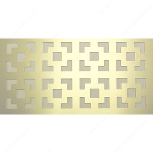 Alegro DL - Screening Panel, Finish Gold (Anodized) Alegro DL - Screening Panel, Finish Gold (Anodized)