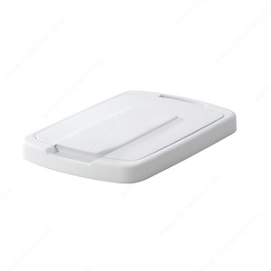 Lids for KV Bins, Depth 9 9/16 in, Finish White Lids for KV Bins, Depth 9 9/16 in, Finish White