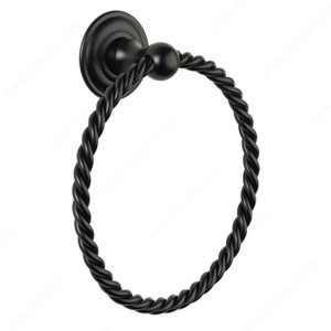 Towel Ring - Riviera Series, Finish Satin Steel