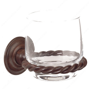 Tumbler Holder - Riviera Series, Finish Satin Steel Tumbler Holder - Riviera Series, Finish Satin Steel