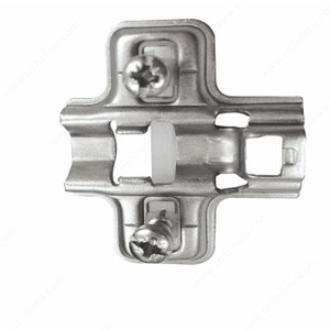 Plates with Expando dowels 5 x 9.8 mm, Height 4 mm