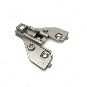 Face frame plates with eccentric adjustment, Height 3 mm