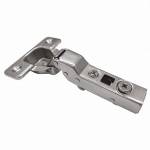 Hinges 105G with soft-close, Fixing Type 8 mm Dowels, Door Position Dual Application / Half Overlay Hinges 105G with soft-close, Fixing Type 8 mm Dowels, Door Position Dual Application / Half Overlay