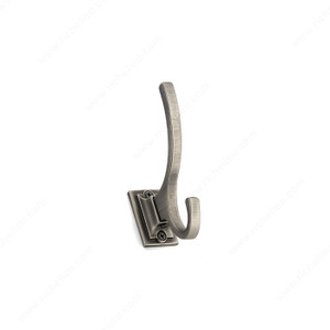 Transitional Metal Hook - 1233, Finish Antique Nickel, Our Divisions Richelieu Transitional Metal Hook - 1233, Finish Antique Nickel, Our Divisions Richelieu