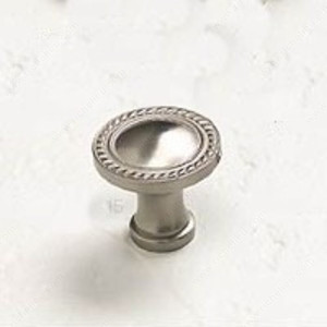 Knob 1-3/8 Satin Nickel Knob 1-3/8 Satin Nickel