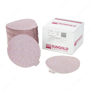 Fine Sanding Disc - Premium Plus, Grit 220, Diameter 6 in, Backing Stick-On