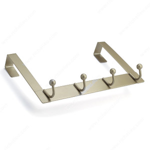 Utility Over-The-Door Hook- 174, Finish Matte Nickel, Our Divisions Richelieu Utility Over-The-Door Hook- 174, Finish Matte Nickel, Our Divisions Richelieu