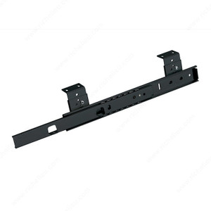 Series 2019 Keyboard Slide - Side clearance 0.38 (add packaging info), Finish Black, Slide Length 14 in
