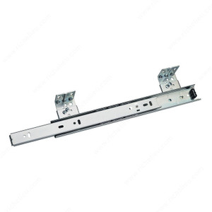 Series 2109 Keyboard Slide - 0.50, Finish Black, Slide Length 16 in