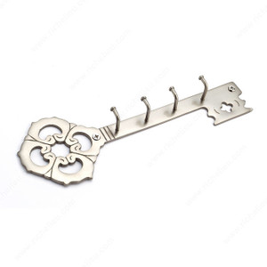 Utility Key hook - 5610, Finish Matte Nickel, Board Finish Matte Nickel Utility Key hook - 5610, Finish Matte Nickel, Board Finish Matte Nickel