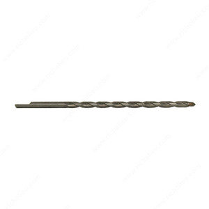 Concrete Drill Bit, Shank Diameter 3/16 in, Bit Length (L) 4 1/2 in Concrete Drill Bit, Shank Diameter 3/16 in, Bit Length (L) 4 1/2 in