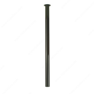 700 mm (27-1/2'') - Round Design Table Leg - 3817, Finish Black 700 mm (27-1/2'') - Round Design Table Leg - 3817, Finish Black