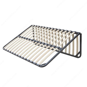 Folding Slatted Bed Base, Bed Size King (76'' x 80''), Width 1 980 mm Folding Slatted Bed Base, Bed Size King (76'' x 80''), Width 1 980 mm
