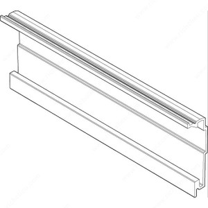 Servo-Drive Bracket Profile, Horizontal,