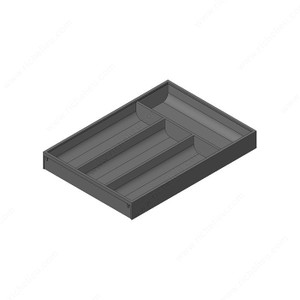 Cutlery Insert for Legrabox Drawer, With soft touch surface, Nominal Length 450 mm, Compartments 4 Cutlery Insert for Legrabox Drawer, With soft touch surface, Nominal Length 450 mm, Compartments 4