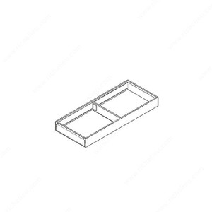 Large Frame for Legrabox Drawers, Nominal Length 550 mm