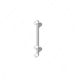 Front Fixings Left / Right, Finish Zinc, Mounting Expando, Drawer Height Legrabox C (177 mm, 6-31/32"), Drawer Type Standard PRO-PACK 5