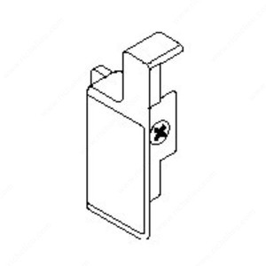 Front Fixing Bracket for Inner Pull-Out, Position Left PRO-PACK 5 Front Fixing Bracket for Inner Pull-Out, Position Left PRO-PACK 5