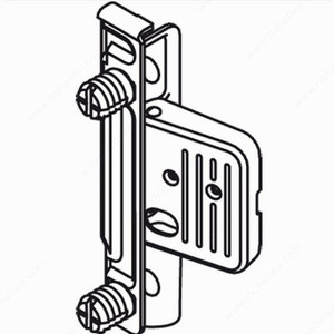 CLIP Drawer Front Fixing Bracket for Metabox M, K, and H, Mounting Expando, Position Left PRO-PACK 5