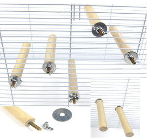 Dowel Bird Perch, 1-Piece Set for Birds Choose Size, Flat Rate shipping Dowel Bird Perch, 1-Piece Set for Birds Choose Size, Flat Rate shipping