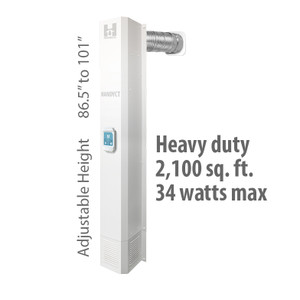 Large Basement Digital Ventilation System (DVS-BH-HDEX) 87" to 101" High Digital Heavy Duty Unit Large Basement Digital Ventilation System (DVS-BH-HDEX) 87" to 101" High Digital Heavy Duty Unit