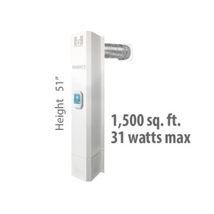 Humidex High Crawlspace Unit, 51" High Digital Standard Humidex High Crawlspace Unit, 51" High Digital Standard